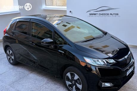 Black 2018 Honda Fit Hatchback (Hybrid)