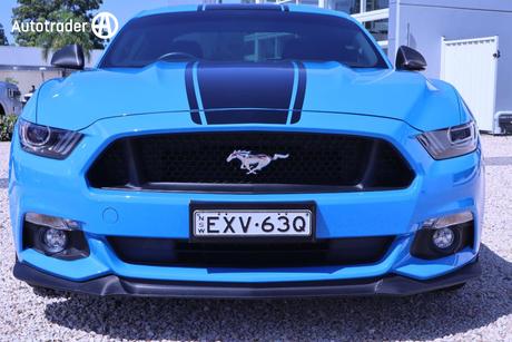 Blue 2017 Ford Mustang Coupe Fastback Gt 5.0 V8