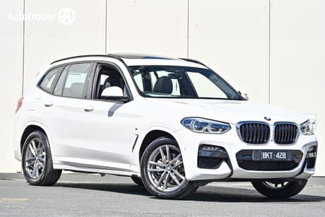 White 2020 BMW X3 Wagon Sdrive20I Xline