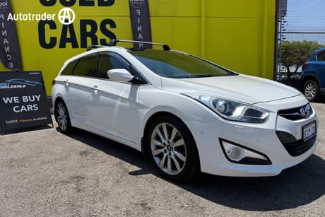 White 2013 Hyundai I40 SUV PREMIUM