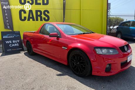 Red 2010 Holden Commodore Ute Tray SV6 VE MY10