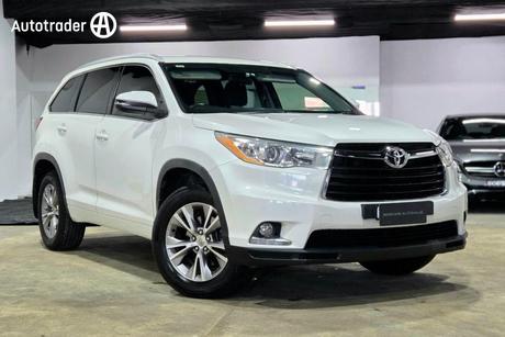 White 2015 Toyota Kluger Wagon Gxl (4X2)