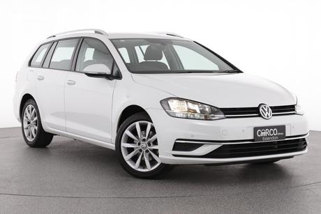 White 2019 Volkswagen Golf Wagon 110 Tsi Comfortline