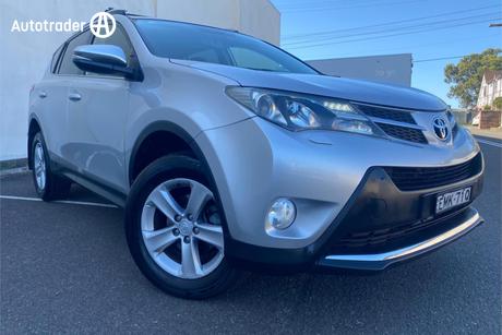 Silver 2013 Toyota RAV4 Wagon Cruiser (4X4)