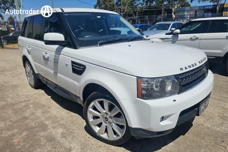White 2013 Land Rover Range Rover Sport SUV SDV6 4X4