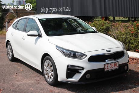 White 2021 Kia Cerato Hatchback S