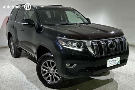 Black 2019 Toyota Landcruiser Prado Wagon Vx (4X4)