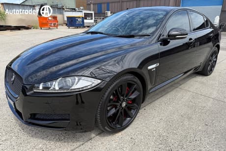 Black 2013 Jaguar XF Sedan 3.0 Sv6 Luxury