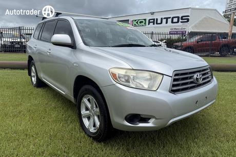 Silver 2010 Toyota Kluger Wagon Kx-R (Fwd) 5 Seat