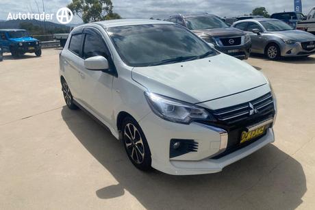 White 2021 Mitsubishi Mirage Hatchback Ls