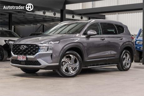 Grey 2021 Hyundai Santa FE Wagon Active Crdi (Awd)