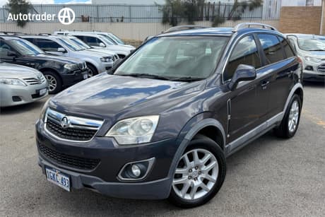 Silver 2014 Holden Captiva Wagon 5 Lt (4X4)