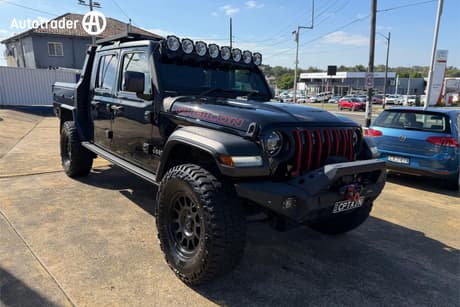 Black 2021 Jeep Gladiator Dual Cab Utility Rubicon (4X4)