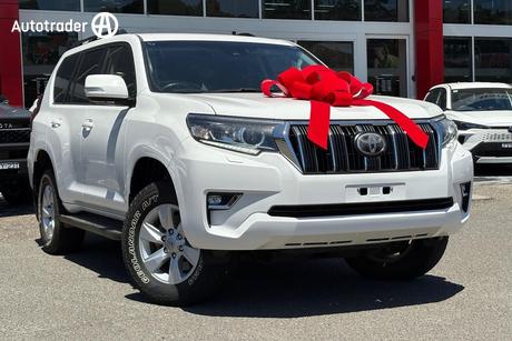 White 2022 Toyota Landcruiser Prado Wagon Gxl