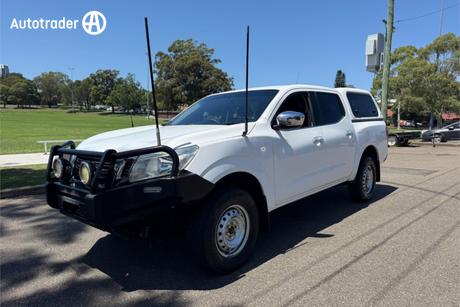 White 2015 Nissan Navara Double Cab Utility Rx (4X4)