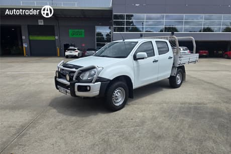 White 2020 Isuzu D-MAX Crew Cab Chassis Sx Hi-Ride (4X2)