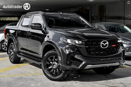 Black 2025 Mazda BT-50 Dual Cab Pick-up Sp (4X4)