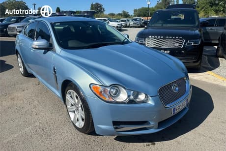 Blue 2008 Jaguar XF Sedan 3.0 V6 Luxury