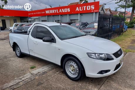 White 2011 Ford Falcon Utility (Lpg)