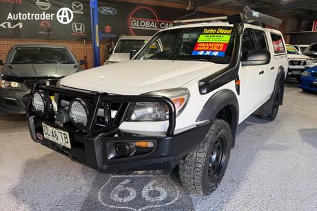 White 2011 Ford Ranger Dual Cab Pick-up Xl (4X4)