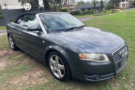 Grey 2008 Audi A4 Cabriolet 1.8T Cabriolet
