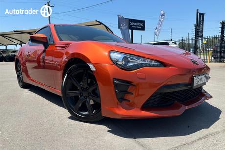 Orange 2017 Toyota 86 Coupe Gt