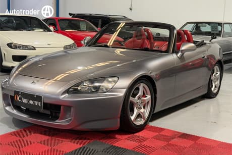 Silver 2001 Honda S2000 Convertible