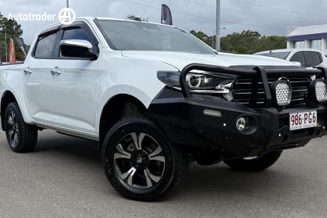 White 2022 Mazda BT-50 Dual Cab Pick-up Gt (4X4)