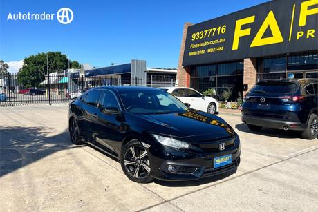 Black 2016 Honda Civic Sedan Rs