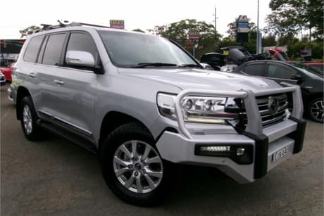 Silver 2020 Toyota Landcruiser Wagon Lc200 Sahara (4X4)