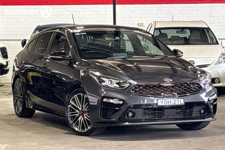 Grey 2019 Kia Cerato Hatchback Gt (Turbo)