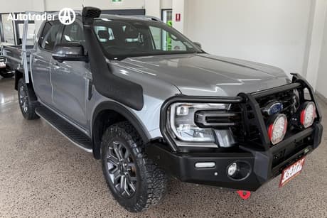 Silver 2023 Ford Ranger Double Cab Pick Up Wildtrak 2.0 (4X4)