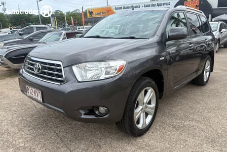 Grey 2010 Toyota Kluger Wagon Grande (4X4)