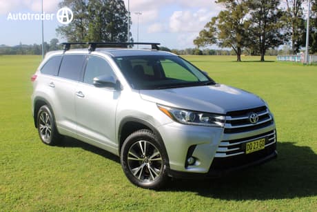 Silver 2017 Toyota Kluger Wagon Gx (4X2)