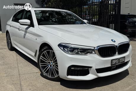 White 2017 BMW 530I Sedan M Sport