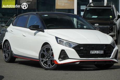 Black 2025 Hyundai I20 Hatchback N Ttr