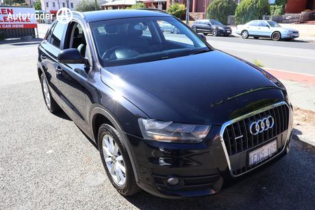 Black 2014 Audi Q3 Wagon 2.0 Tdi Quattro (103Kw)