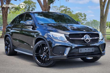Black 2018 Mercedes-Benz GLE43 Coupe 4Matic