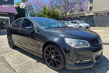 Black 2015 Holden Commodore Sedan Ss-V
