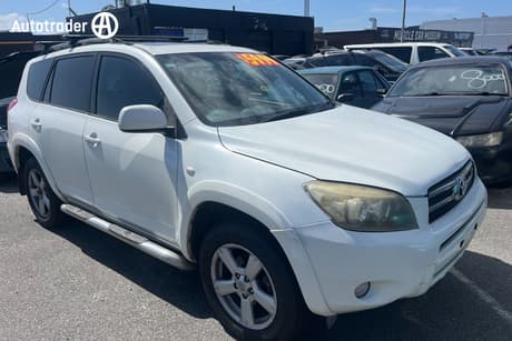 White 2007 Toyota RAV4 Wagon Sx6