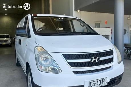White 2012 Hyundai Iload Van