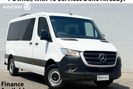 White 2020 Mercedes-Benz Sprinter Van 419Cdi Vs30 Mwb Rwd
