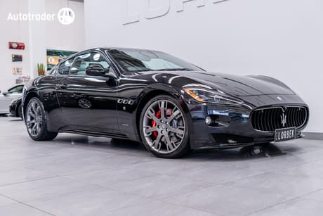 Black 2011 Maserati Granturismo Coupe