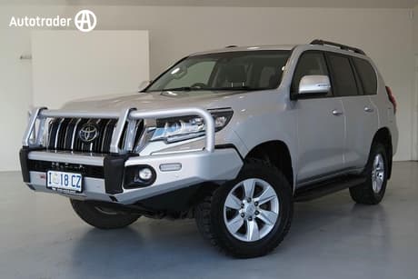 Silver 2019 Toyota Landcruiser Prado Wagon Gxl (4X4)