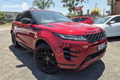 Red 2019 Land Rover Range Rover Evoque Wagon D180 R-Dynamic Se (132Kw)