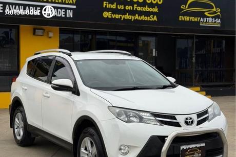 White 2013 Toyota RAV4 Wagon Gxl (4X4)