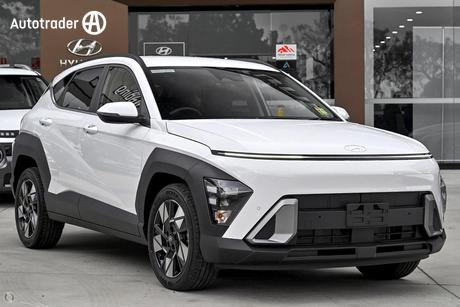 White 2025 Hyundai Kona Wagon Elite
