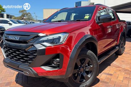 Orange 2025 Isuzu D-MAX Crew Cab Utility X-Terrain (4X4)