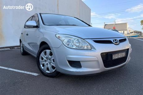 Silver 2008 Hyundai I30 Hatchback Sx