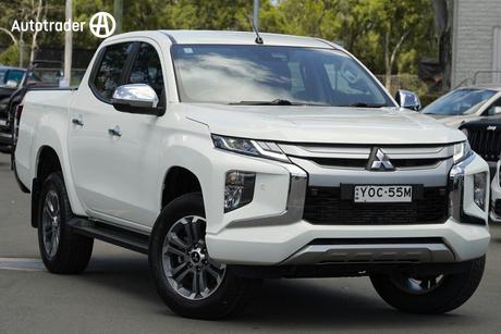 White 2023 Mitsubishi Triton Double Cab Pick Up Gls (4X4)